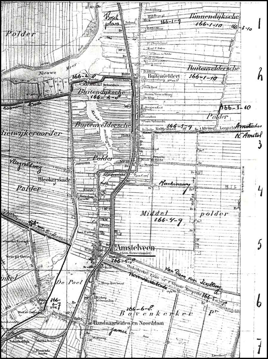 Wegen in Middelpolder