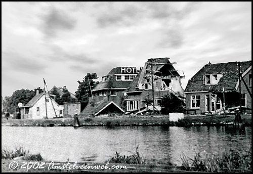 Bombardementen her en derin Nieuwer-Amstel