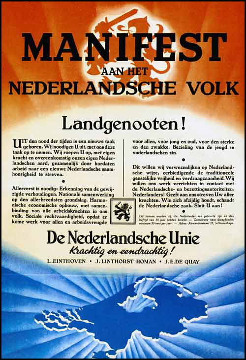 Manifest van de Nederlandsche Unie
