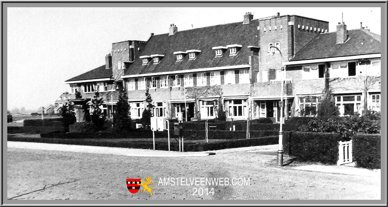 Nassaupark met zuil