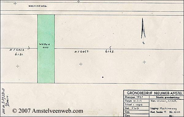 Machineweg - Perceel Weber