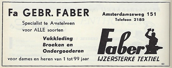 151 - Vakkleding Gebr.Faber