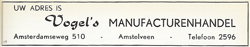 510 - Manifacturenhandel Vogel