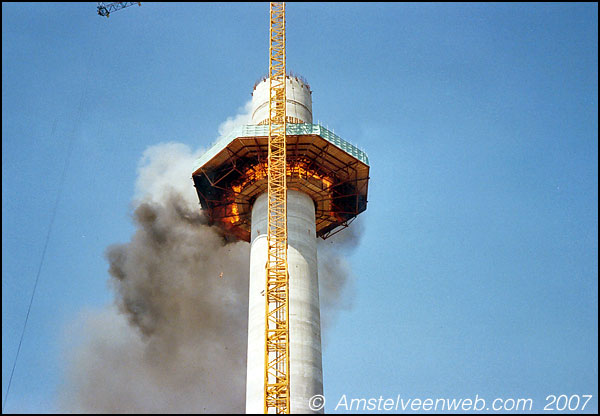 Brand in toren