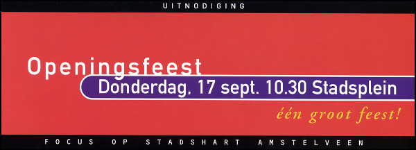 Uitnodiging Amstelveen