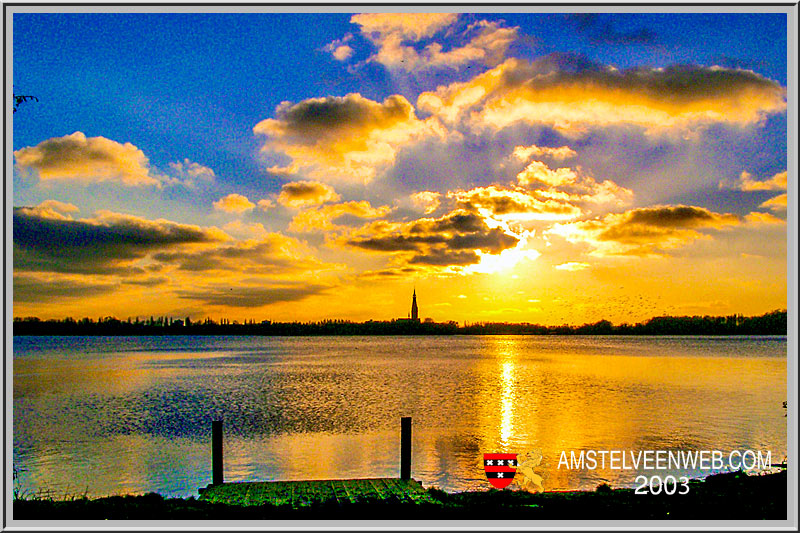 St Urbanuskerk inde avondschemering