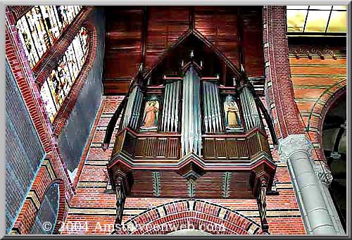 St. Urbanuskerk in NesAdema's orgel