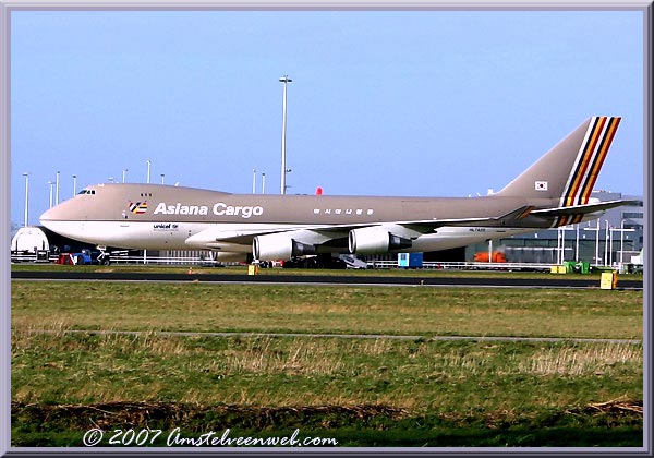 B 747 cargo Amstelveen
