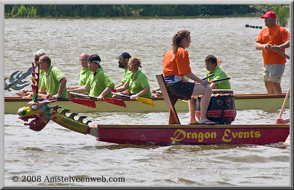 Drakenbootrace 2008op de Poel