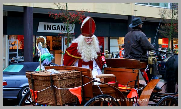 Sinterklaas toerde rond