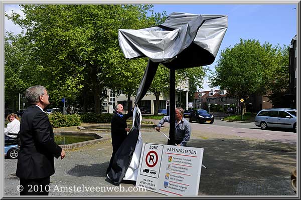 Onthulling Nieuwe Partnerstedenborden