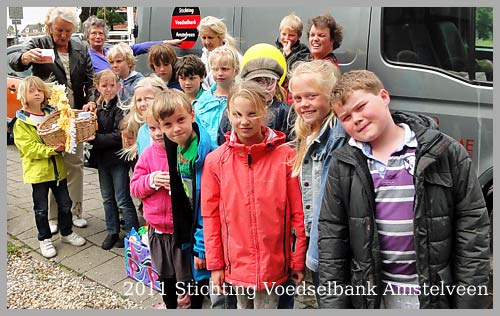 Communicantjes sparen voor Voedselbank