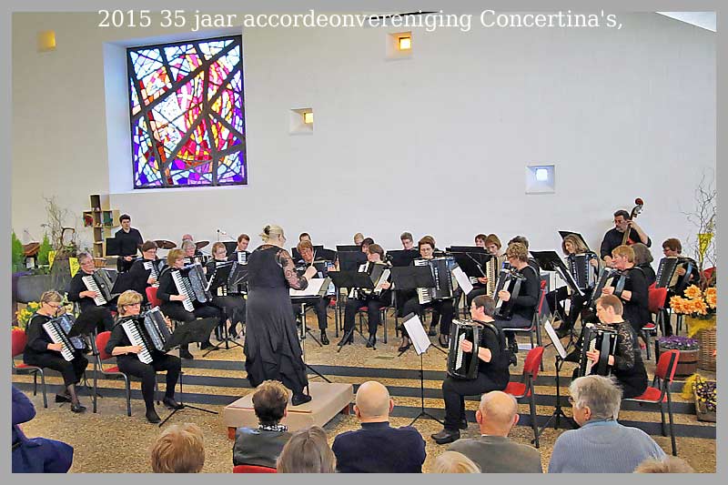 Accordeonvereniging Concertina's  35 jaar