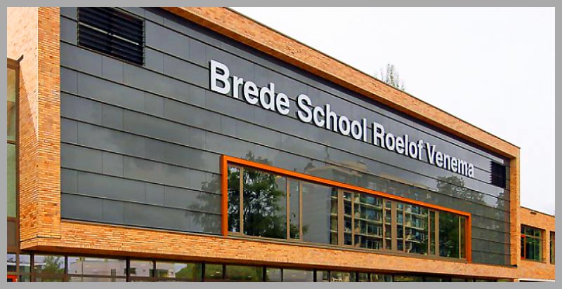 Roelof Venema en Triangel nu Brede School  Laan Rozenburg