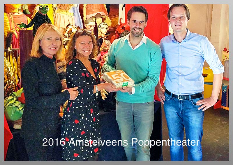 D66 Feliciteert Poppentheater