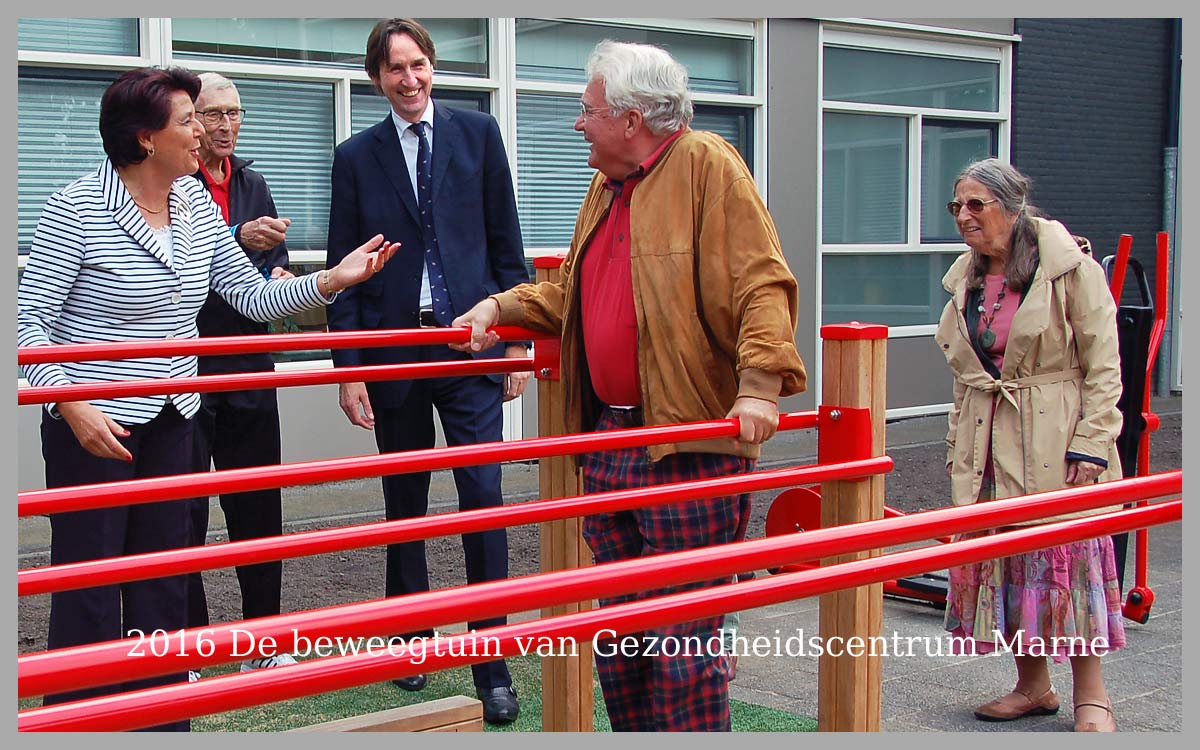 Beweegtuin bij Gezondheidscentrum Marne