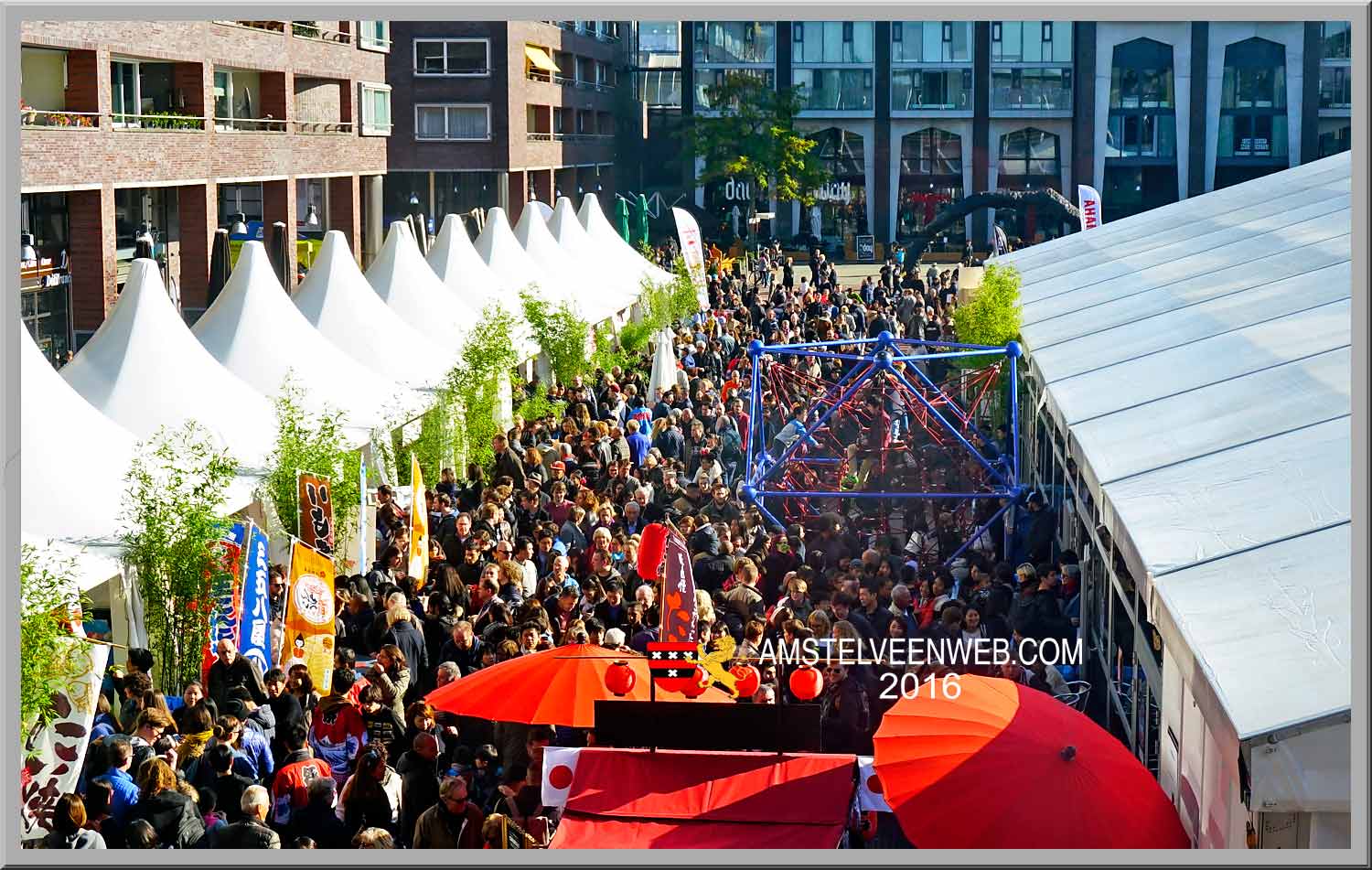Nieuws: zeer druk japan festival 2016 op het stadsplein , amstelveen Traditionele Japanse keuken