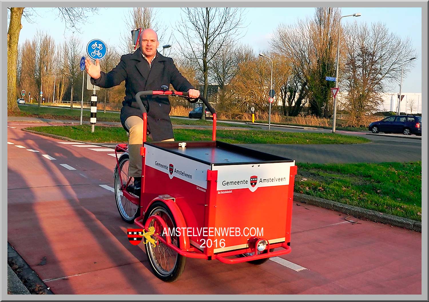 Fietspad geopend