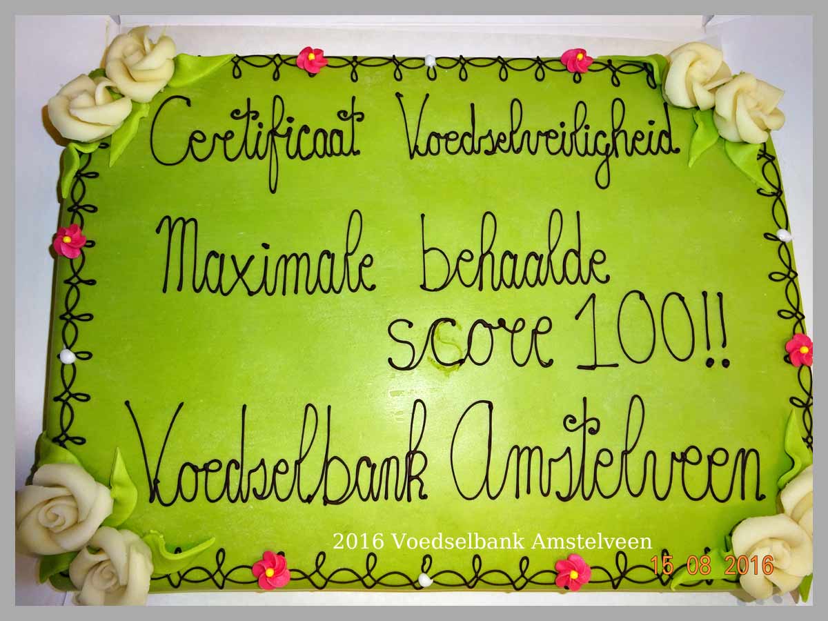 Groen Certificaat behaald