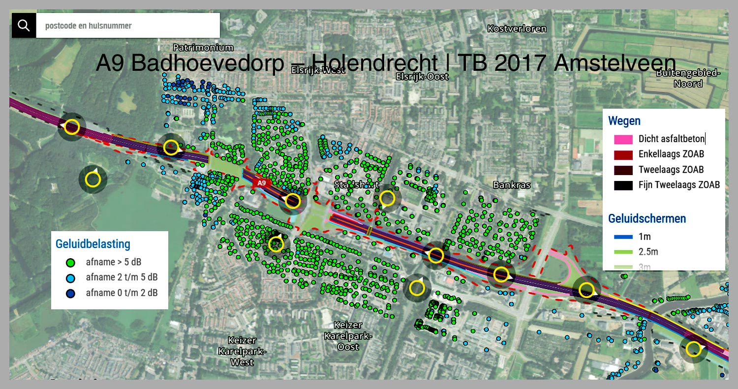 A9 minder geluidshinder