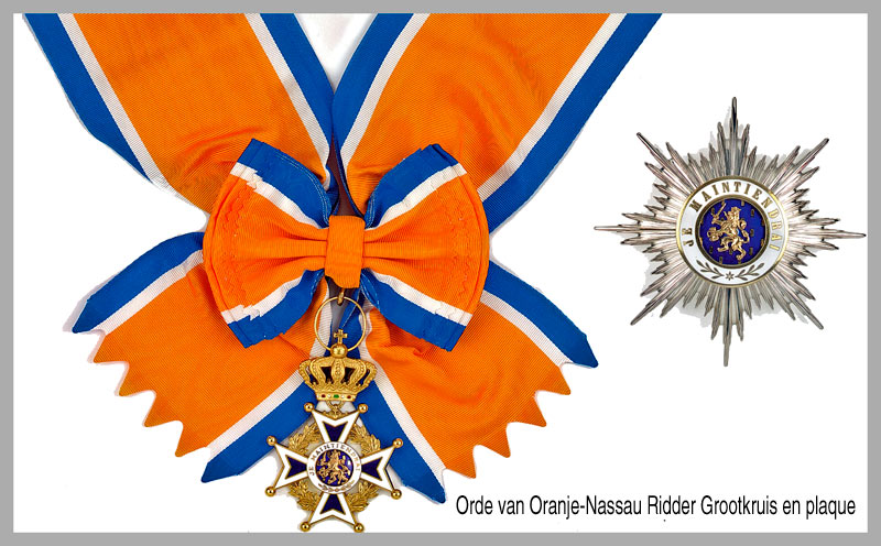 Orde van Oranje-Nassau125 jaar 