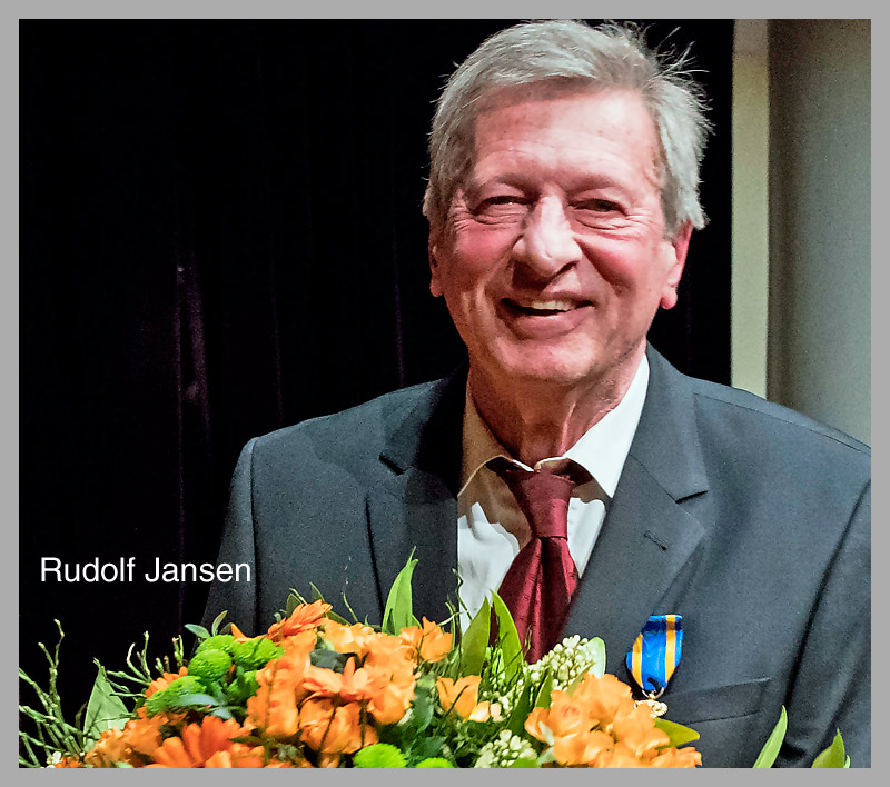 Rudolf Jansen ontvangtKoninklijke Onderscheiding