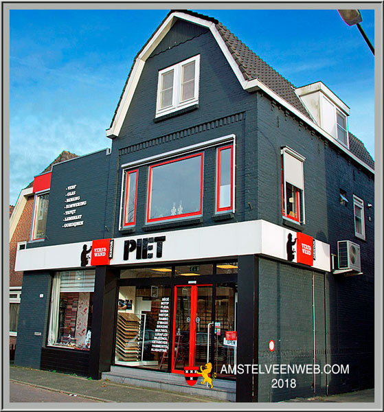 neef Groenteboer Op het randje Verf en Wonen winkel van Piet, Amstelveen