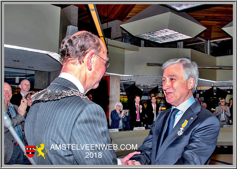 Walter Vervenne - VVD ontvangt  Koninklijke Onderscheiding