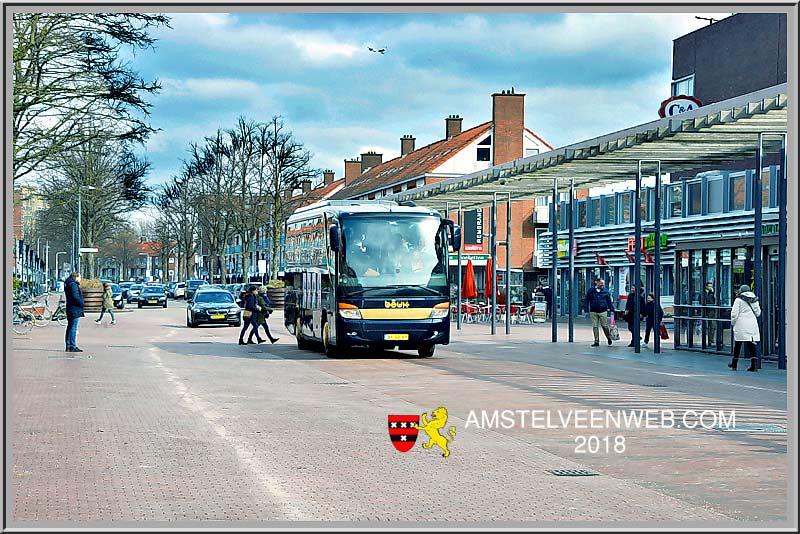 Koude dag, warm onthaal voor  Mark Rutte in Amstelveen