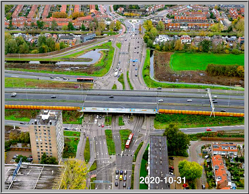 De A9 is tot 8 juli 2021 acht doordeweekse nachten afgesloten