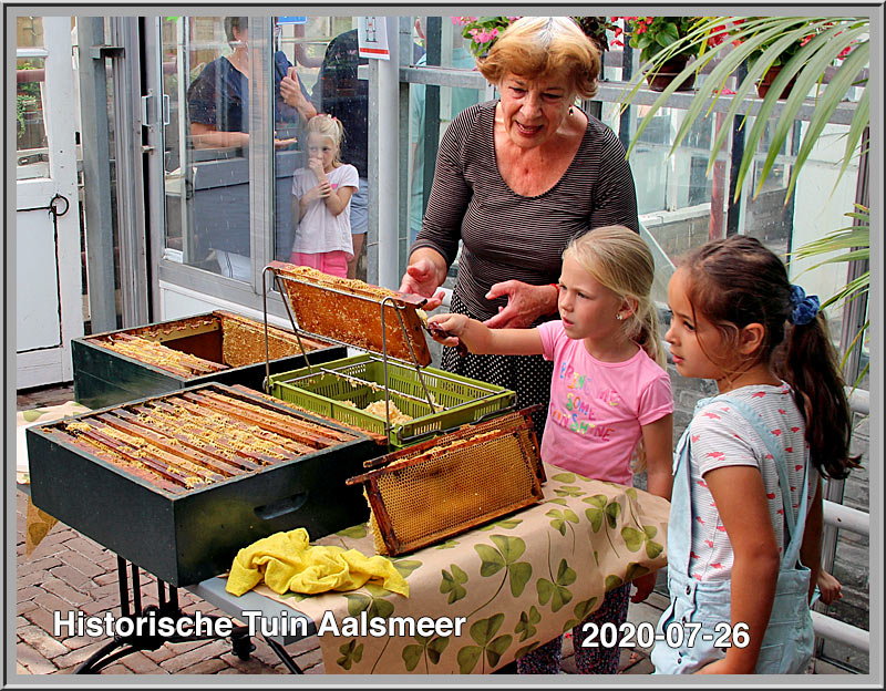 Historische Tuinhoning slingeren