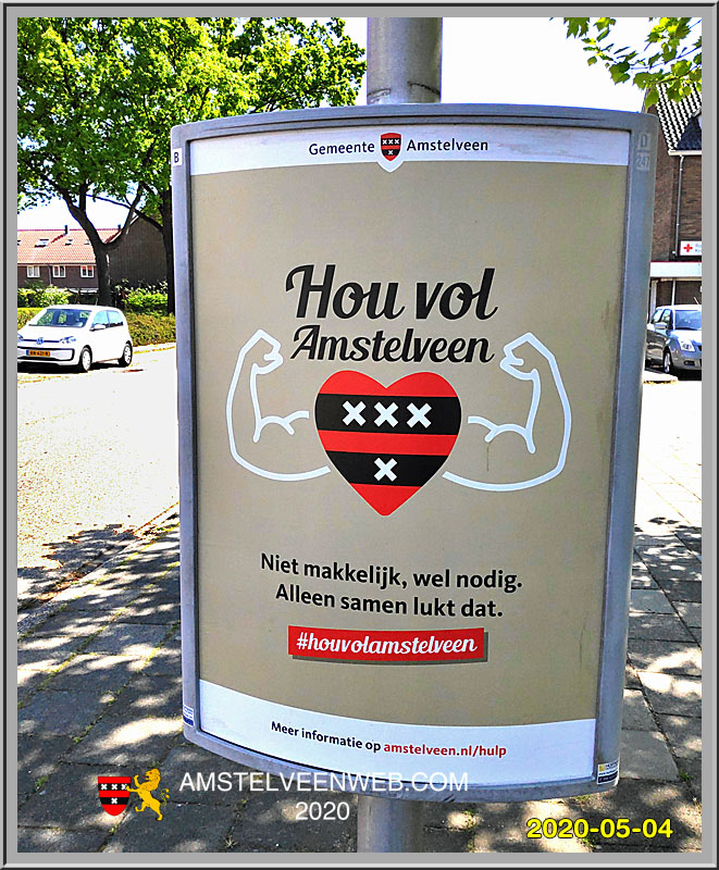 Amstelveen - 'Hou Vol'  en de Stadsdominee zegt...
