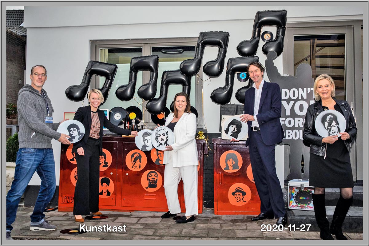 Eerste kunstkast in Amstelveen onthuld