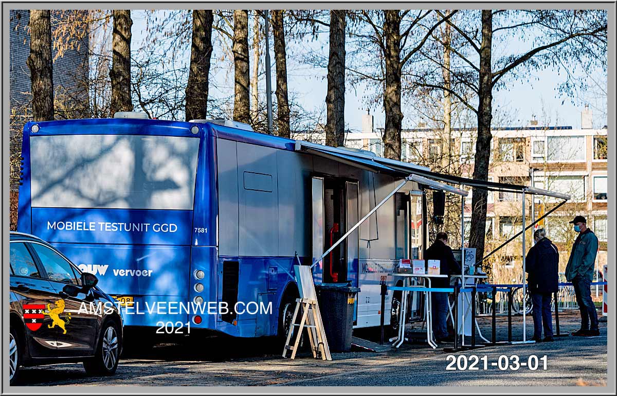 Testbus in Amstelveen zonder afspraak