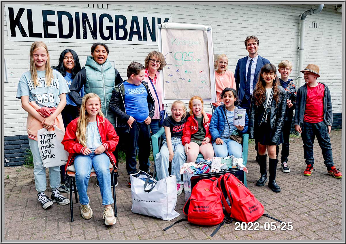 Kinderraad op bezoek