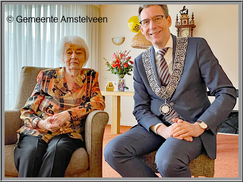 100 jaarMevrouw Busscher-Keizer