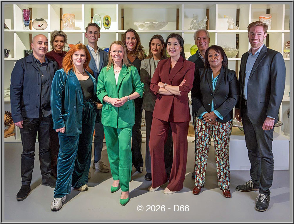 D66-Kandidatenlijst 2026Amstelveensegemeenteraadsverkiezingen