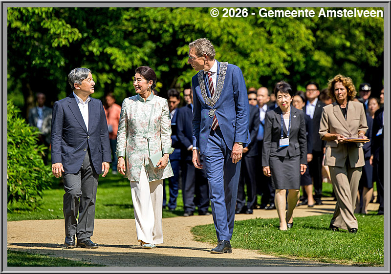 Kersenbloesemboom geplantdoor de Japanse keizer