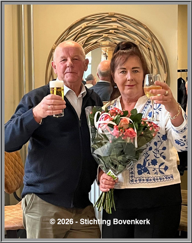 Gerard en Willeke Miltenburgvrijwilligers   van het jaarin Bovenkerk