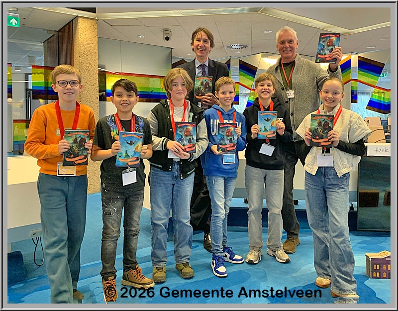 Station AmstelveenKinderboeken Monsterstationin schoolbibliotheek