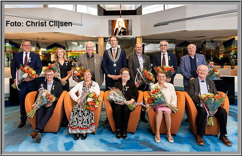 Lintjesregenvoor 11 personen