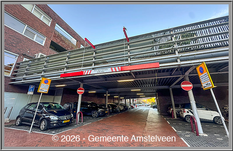 Overdekte fietsenstalling bij Stadshart Amstelveen