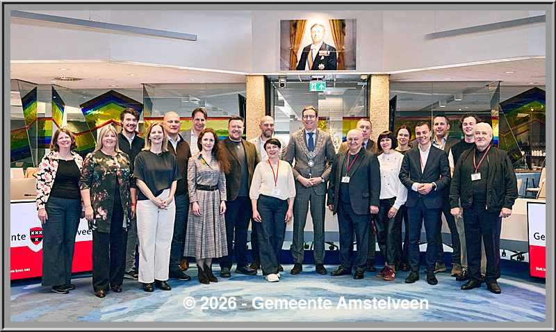 Ontvangst Oekra&iuml;ense delegatie