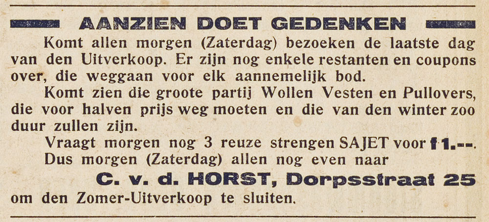 25 - Co van der Horst  Woningtextiel- en meubelenwinkel