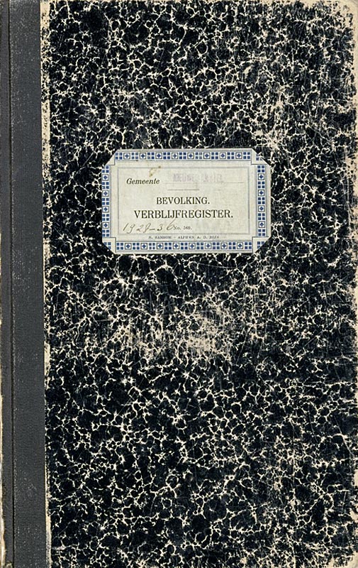 Van der HooplaanBevolkingsregister 1928