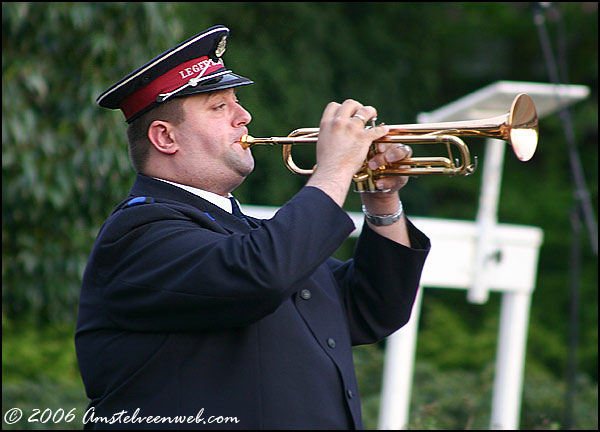 Leger des Heils trompettist Amstelveen