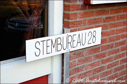 Stembureau 28 Amstelveen