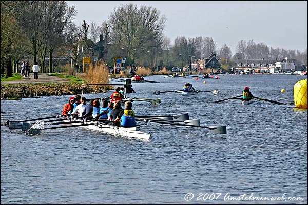 Head of the river Amstelveen