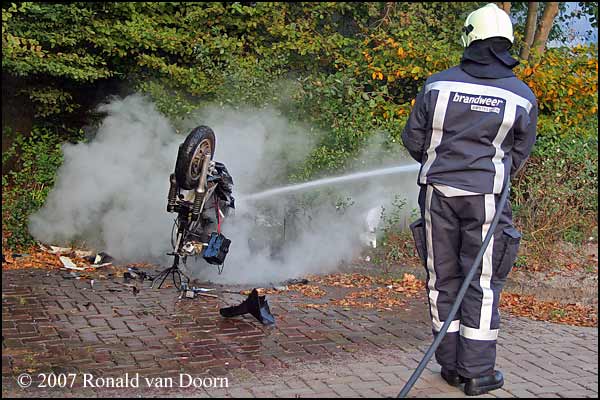 Scooterbrand Amstelveen