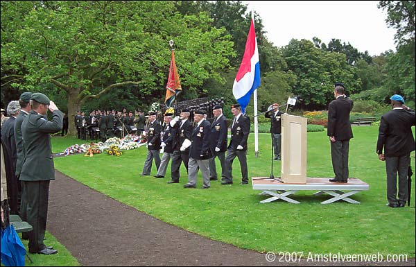 Vaandel wapenbroeders Amstelveen